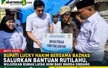 Bupati Lucky Hakim Bersama Baznas Salurkan Bantuan Rutilahu, Wujudkan Rumah Layak Huni bagi Warga Sindang