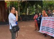 LSM SIRA Dan PST Gelar Aksi Damai di Gedung Merah Putih KPK-RI Terkait Dugaan Kasus Korupsi Bupati Muara Enim