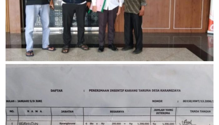 Diduga Oknum Kepala Desa Karangjaya Palsukan Tanda Tangan BPD buat LKPJ Periode 2019-2026