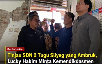 Tinjau SDN 2 Tugu Sliyeg yang Ambruk, Lucky Hakim Minta Kemendikdasmen Bantu Perbaikan 202 SD Rusak