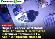 Dugaan Pencurian 3 Kotak Susu Formula di Indomaret Indramayu Terekam CCTV, Kasir Dikabarkan Nombok