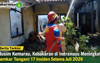 Musim Kemarau, Kebakaran di Indramayu Meningkat: Damkar Tangani 17 Insiden Selama Juli 2026