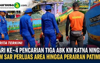 Hari Ke-4 Pencarian Tiga ABK KM Ratna Ningsih, Tim SAR Perluas Area Hingga Perairan Patimban Hari Ke-4 Pencarian Tiga ABK KM Ratna Ningsih, Tim SAR Perluas Area Hingga Perairan Patimban