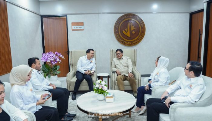 Silaturahmi Waketum Kadin Azis Syamsuddin, Wamen Viva Yoga Ajak Kadin Optimalkan Kawasan Transmigrasi