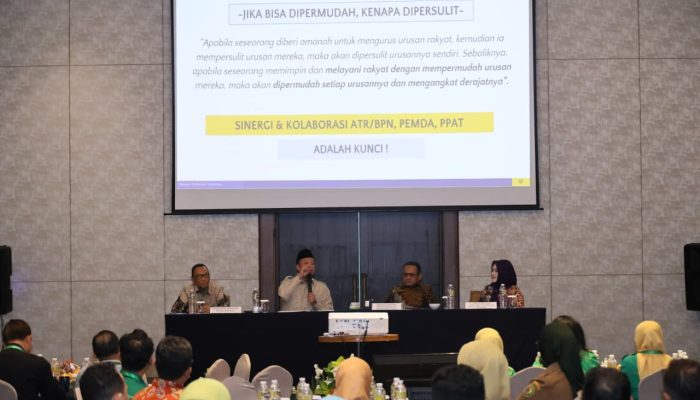 Tingkatkan Kualitas Layanan Pertanahan, Menteri ATR/BPN Nusron Ajak IPPAT dan Pemda Jawa Barat Perkuat Sinergi