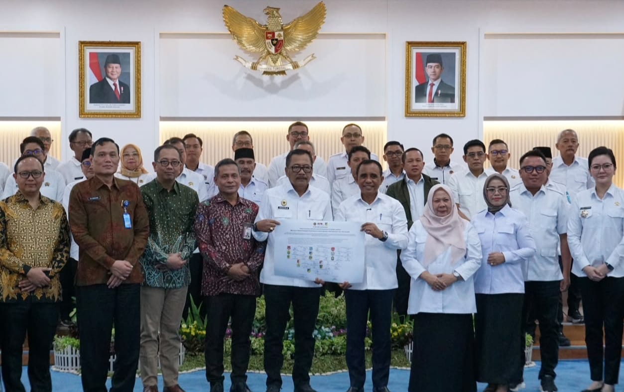 Kementerian ATR/BPN, KPK, dan Pemda Se-Sulteng Sepakati Optimalisasi Kerja Sama untuk Perbaikan Pelayanan Publik, Pengelolaan Aset, dan Pendapatan Daerah Kementerian ATR/BPN, KPK, dan Pemda Se-Sulteng Sepakati Optimalisasi Kerja Sama untuk Perbaikan Pelayanan Publik, Pengelolaan Aset, dan Pendapatan Daerah