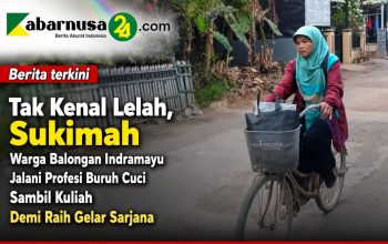 Tak Kenal Lelah, Sukimah Warga Balongan Indramayu Jalani Profesi Buruh Cuci Sambil Kuliah Demi Raih Gelar Sarjana
