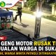 Diduga Geng Motor Rusak Tenda Lapak Jualan Warga di Sukaperna Jelang Subuh, Warga Minta Patroli Ditingkatkan