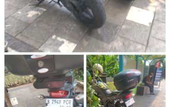 Penampakan Diduga Motor Dinas Milik Polisi Disulap Jadi Plat Nomor Kendaraan Pribadi