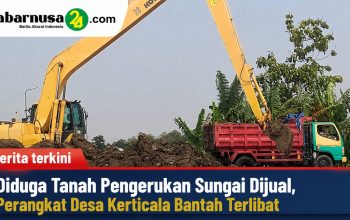 Diduga Tanah Pengerukan Sungai Dijual, Perangkat Desa Kerticala Bantah Terlibat