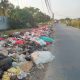 Pemda dan Warga Seperti Tidak Peduli Banyak Sampah Berserakan di Jalan Puri Harapan Bekasi Utara