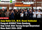 Asep Robin S.H., M.H. Resmi Nahkodai Pengcab KODRAT Kota Bandung, Siap Cetak Atlet Tarung Derajat Berprestasi