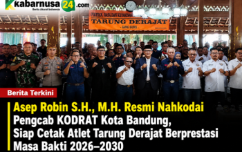 Asep Robin S.H., M.H. Resmi Nahkodai Pengcab KODRAT Kota Bandung, Siap Cetak Atlet Tarung Derajat Berprestasi Asep Robin S.H., M.H. Resmi Nahkodai Pengcab KODRAT Kota Bandung, Siap Cetak Atlet Tarung Derajat Berprestasi