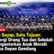 Dua Sayap, Satu Tujuan: Sinergi Orang Tua dan Sekolah Mengantarkan Anak Meraih Masa Depan Gemilang