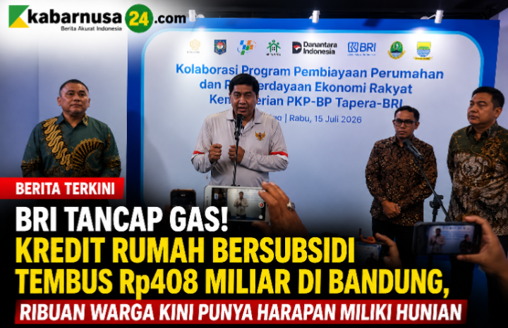 BRI Tancap Gas! Kredit Rumah Bersubsidi Tembus Rp408 Miliar di Bandung, Ribuan Warga Kini Punya Harapan Miliki Hunian