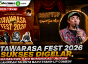 TAWARASA FEST 2026 Sukses Digelar, Mahasiswa Ilmu Komunikasi UNIKOM Lahirkan Talenta Baru Stand-Up Comedy