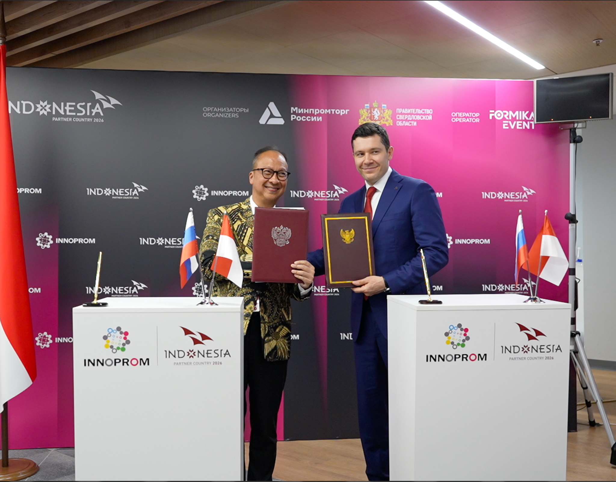 Kemenperin : Indonesia Tandatangani Tujuh MoU pada INNOPROM 2026 untuk Tembus Pasar Eurasia