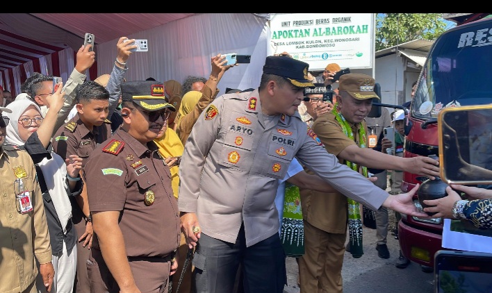 Kapolres Bondowoso Dukung Program Ketahanan Pangan dalam Kunjungan Tiga Kementerian