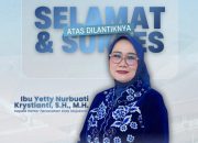 Selamat dan Sukses atas Pelantikan Ibu Yetty Nurbuati Krystianti sebagai Kepala Kantor Pertanahan Kota Mojokerto