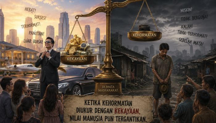 Fenomena Sebuah Refleksi Kehidupan Manusia ketika Kehormatan Diukur dengan Kekayaan