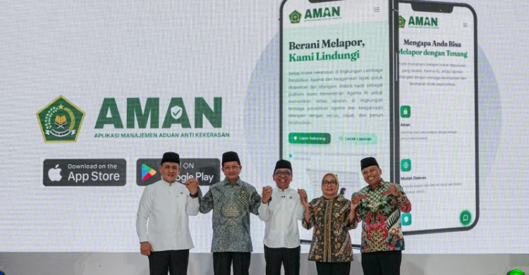 Kemenag Luncurkan Aplikasi Aduan AMAN, Permudah atasi Kekerasan di Sekolah Agama dan Pesantren