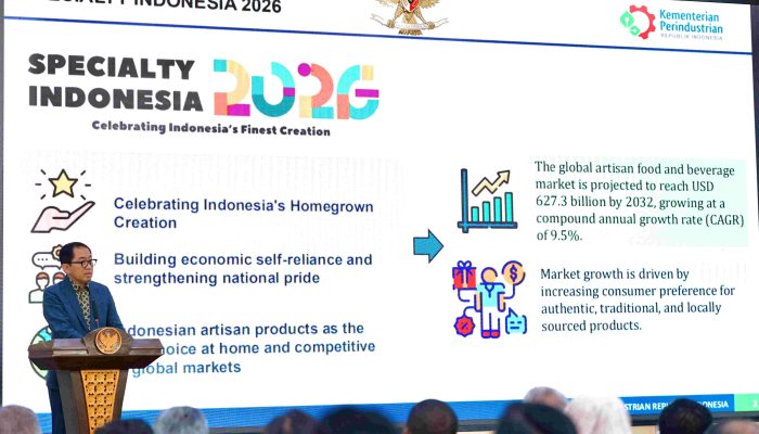 Specialty Indonesia 2026, Kemenperin Pacu Produk Unggulan Lokal Tembus Pasar Global