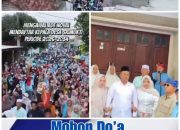 Di Iringi Ribuan Dan Lautan Manusia Pendukung. Ade Noval, Resmi Daftar Calon Kepala Desa Srimukti,