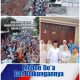 Di Iringi Ribuan Dan Lautan Manusia Pendukung. Ade Noval, Resmi Daftar Calon Kepala Desa Srimukti,