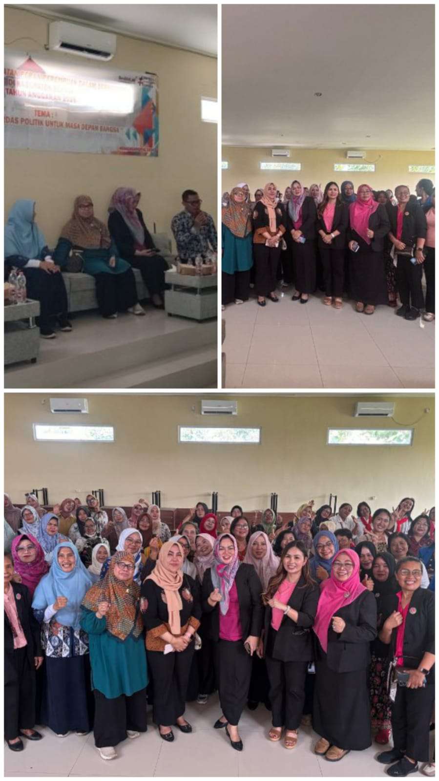 Ketua Forum Sri Sugiarti Mengajak Semua Umat Beragama Untuk Saling Bersilaturahmi Satu Dan Yang Lainnya Agar Tercipta Toleransi Beragama,