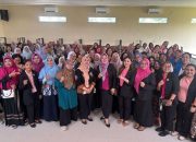 Ketua Forum wanita lintas agama Sri Sugiarti Mengajak Semua Umat Beragama Untuk Saling Bersilaturahmi Satu Dan Yang Lainnya Agar Tercipta Toleransi Beragama,