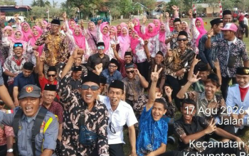 Upacara Peringatan HUT Kemerdekaan RI ke-81 Tahun Tingkat Desa Kuntili Kecamatan Sumpiuh Berlangsung Khidmat