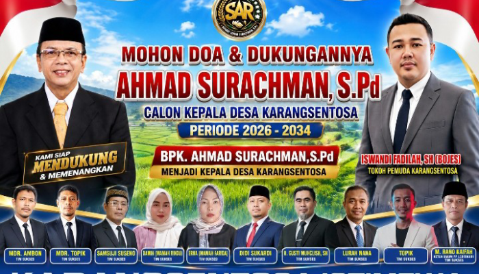 Tanpa Ada Kata Lelah Ahmad Surachman Terus Bersosialisasi Mendatangi Rumah Para Penduduk Desa Karang Sentosa