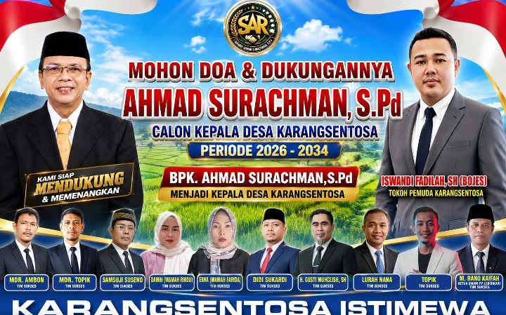 Tanpa Ada Kata Lelah Ahmad Surachman Terus Bersosialisasi Mendatangi Rumah Para Penduduk Desa Karang Sentosa