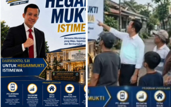 Muncul Sebagai Putra Daerah Darwanto S,H. Siap Untuk Perubahan Desa Hegarmukti, Bangkit Maju Sejahtera Istimewa