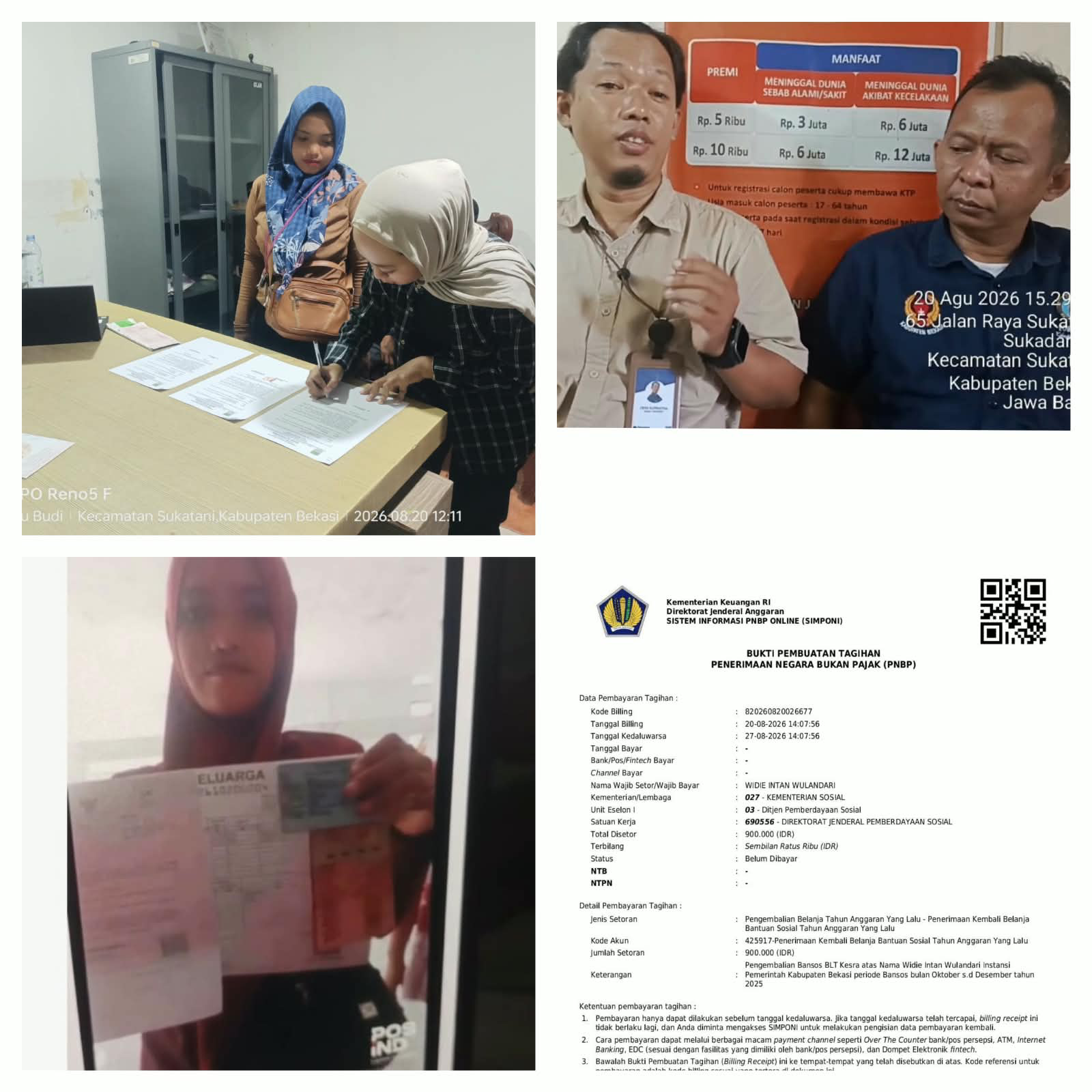 PT Pos Sukatani Akui Salah Bayar BLTS Kesra Rp900 Ribu ke Warga Lain