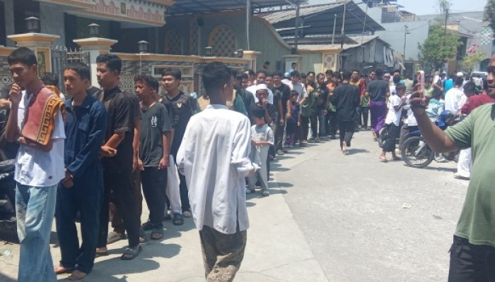 Rutinitas Jumat Berkah, Politisi PDIP Kabupaten Bekasi Putri Ramadhanty Santuni Anak Yatim