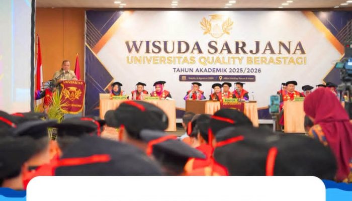 Bupati Karo Dorong Lulusan Universitas Quality Berastagi Jadi Generasi Inovatif dan Berintegritas