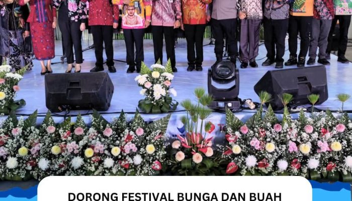 Bupati Karo Jajaki Sinergi Global di Tomohon International Flower Festival 2026