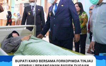 Bupati Karo Bersama Forkopimda Tinjau Kembali Penanganan Pasien Dugaan Keracunan MBG di RS Efarina Etaham Bupati Karo Bersama Forkopimda Tinjau Kembali Penanganan Pasien Dugaan Keracunan MBG di RS Efarina Etaham
