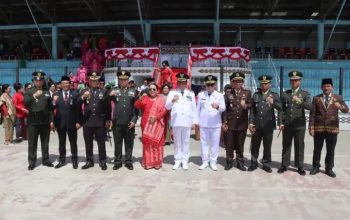 Detik-Detik Proklamasi HUT ke-81 RI di Lapangan Samura Berlangsung Khidmat