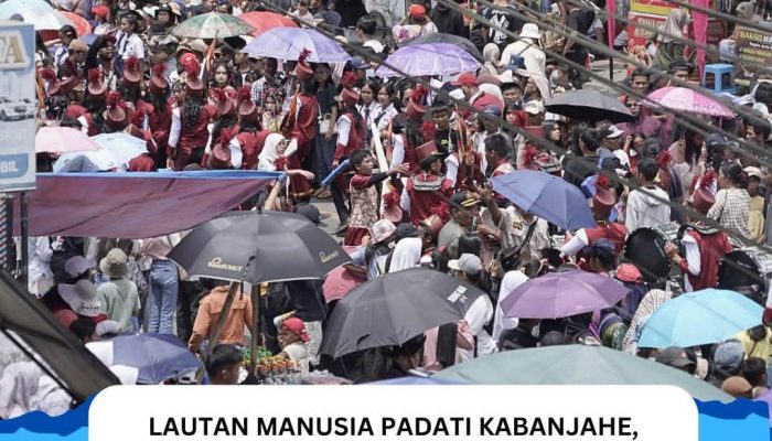 Lautan Manusia Padati Kabanjahe, Masyarakat Karo Bersuka Ria Sambut Hut RI Ke-81