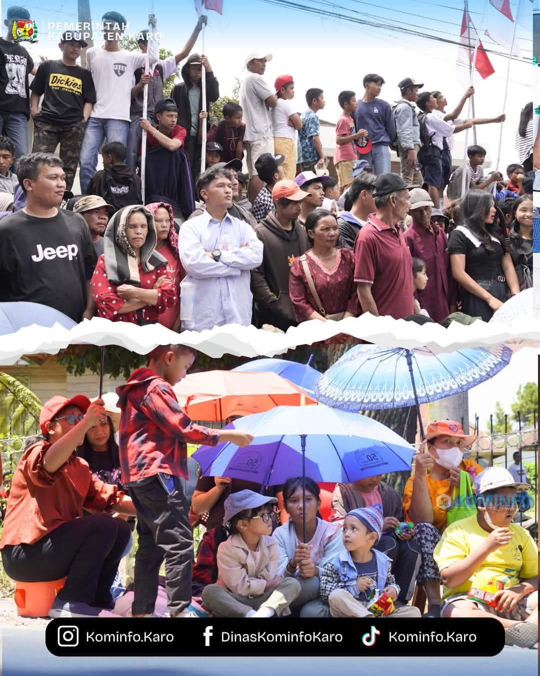 Lautan Manusia Padati Kabanjahe, Masyarakat Karo Bersuka Ria Sambut Hut RI Ke-81 Lautan Manusia Padati Kabanjahe, Masyarakat Karo Bersuka Ria Sambut Hut RI Ke-81