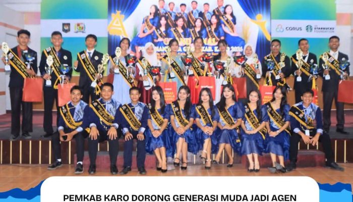 Pemkab Karo Dorong Generasi Muda Jadi Agen Perubahan Melalui Grand Final Adujak Genre Tahun 2026