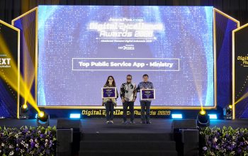 Lewat Aplikasi Sentuh Tanahku, Kementerian ATR/BPN Raih Penghargaan Top Public Service App di Ajang Digital Excellence Awards 2026