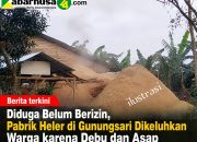 Diduga Belum Berizin, Pabrik Heler di Gunungsari Dikeluhkan Warga karena Debu dan Asap
