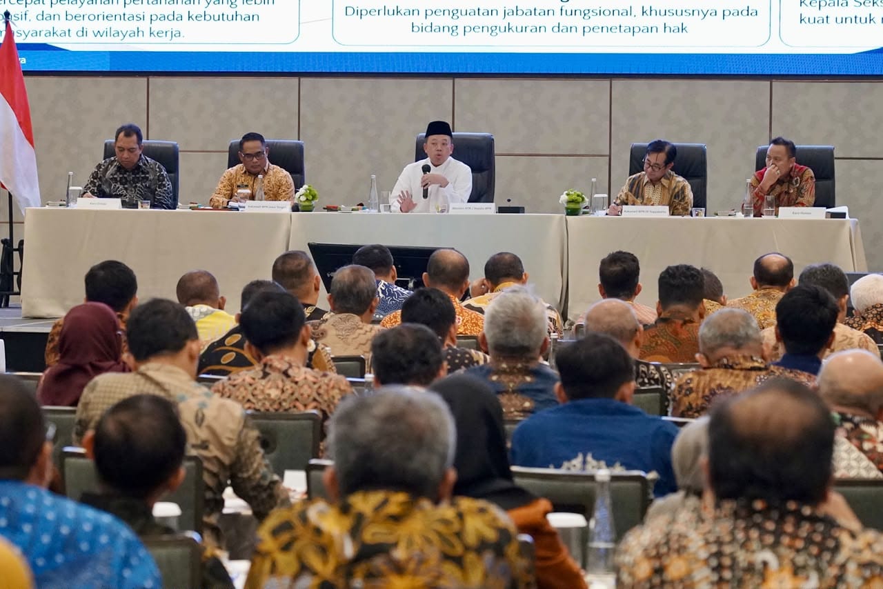Menteri ATR/Kepala BPN Nusron Tetapkan Standar Waktu Layanan untuk Pengukuran Tanah dan Peralihan Hak