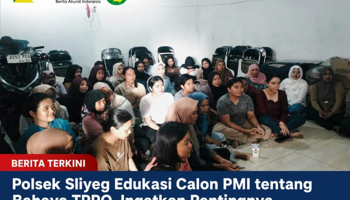 Polsek Sliyeg Edukasi Calon PMI tentang Bahaya TPPO, Ingatkan Pentingnya Berangkat Melalui Jalur Resmi