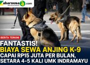 Fantastis! Biaya Sewa Anjing K-9 Capai Rp15 Juta per Bulan, Setara 4-5 Kali UMK Indramayu