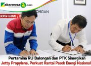 Pertamina RU Balongan dan PTK Sinergikan Jetty Propylene, Perkuat Rantai Pasok Energi Nasional