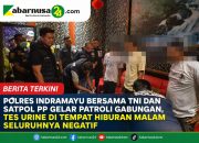 Polres Indramayu Bersama TNI dan Satpol PP Gelar Patroli Gabungan, Tes Urine di Tempat Hiburan Malam Seluruhnya Negatif